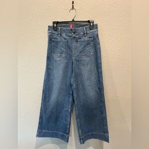 SPANX CROPPED WIDE LEG JEAN Sz S NWOT
